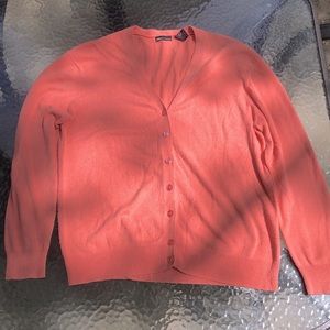 Silk pink button down